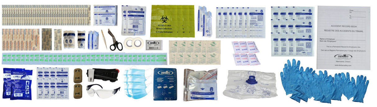 BC CSA Z1220 Intermediate Medium First Aid Kit – Bulk in Soft Pack Bag - Servoxy Inc