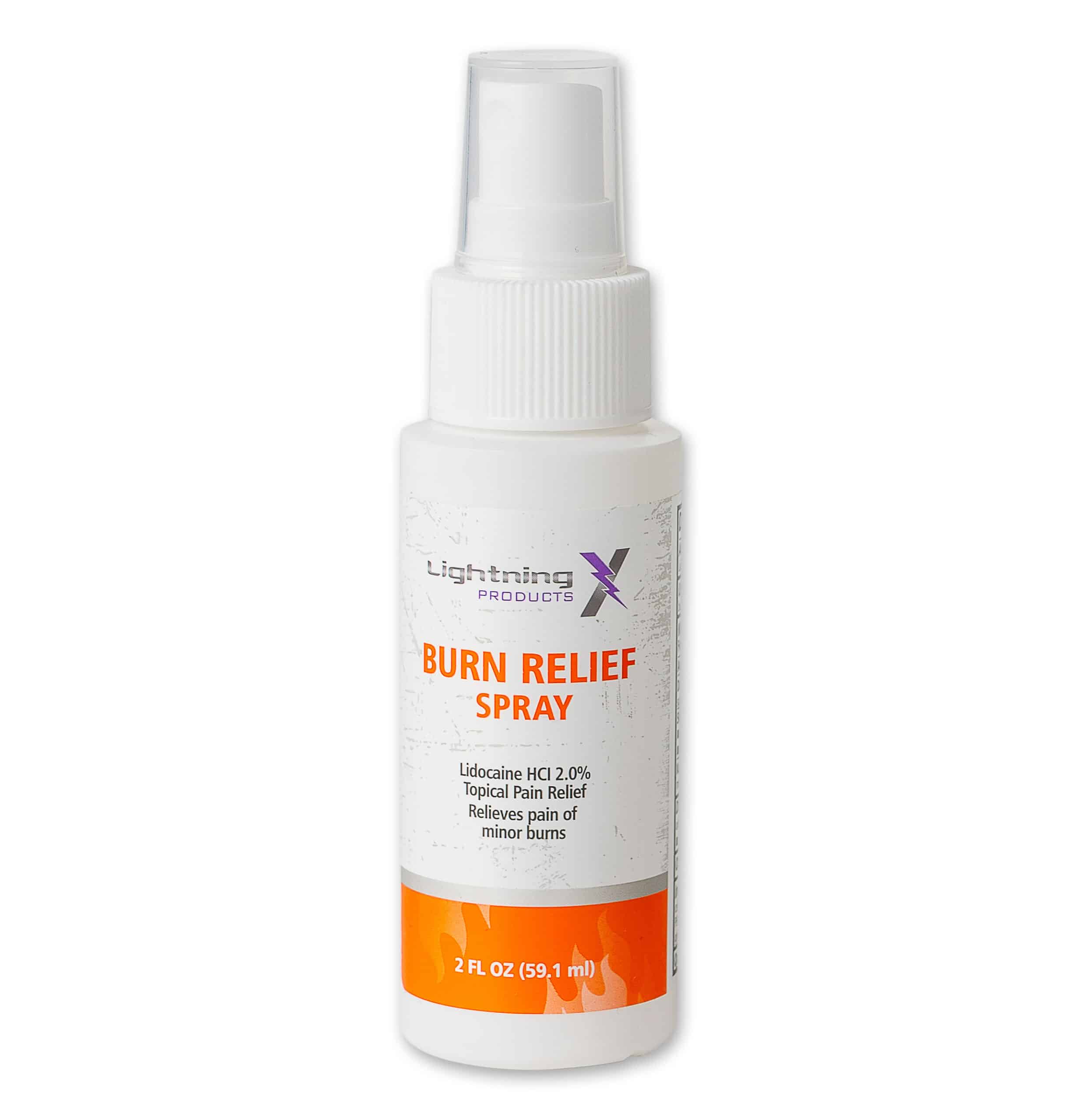 Lightning X Soothing Burn Spray w/ Lidocaine - Servoxy Inc