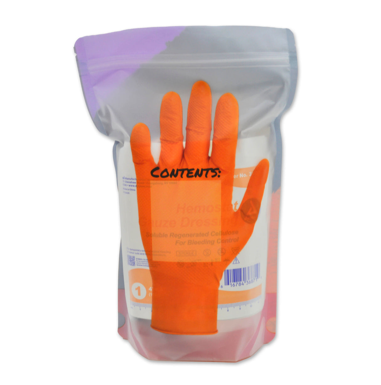 Basic Hemorrhage Control Refill Pack for First Aid Kit - SERVOXY INC