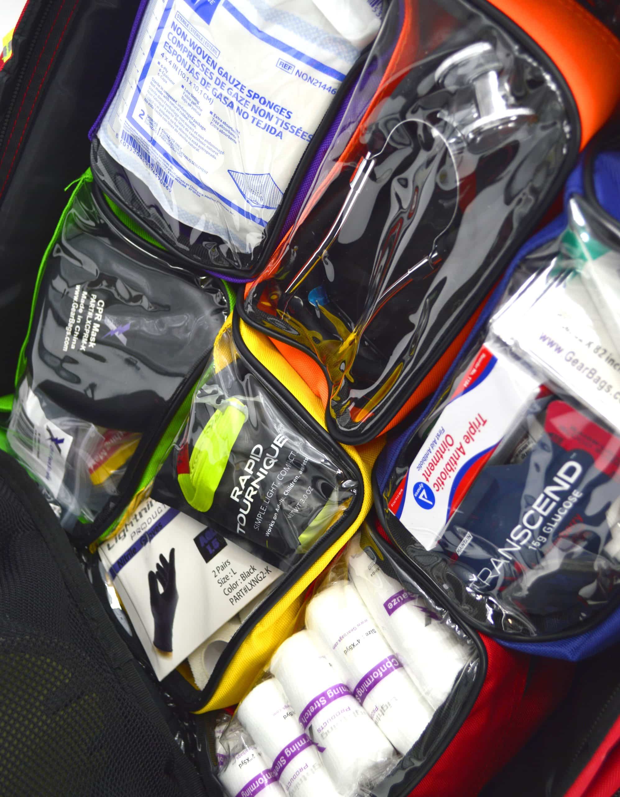 Lightning X TacMed ALS Trauma Backpack w/ Deluxe Fill Kit C - SERVOXY INC