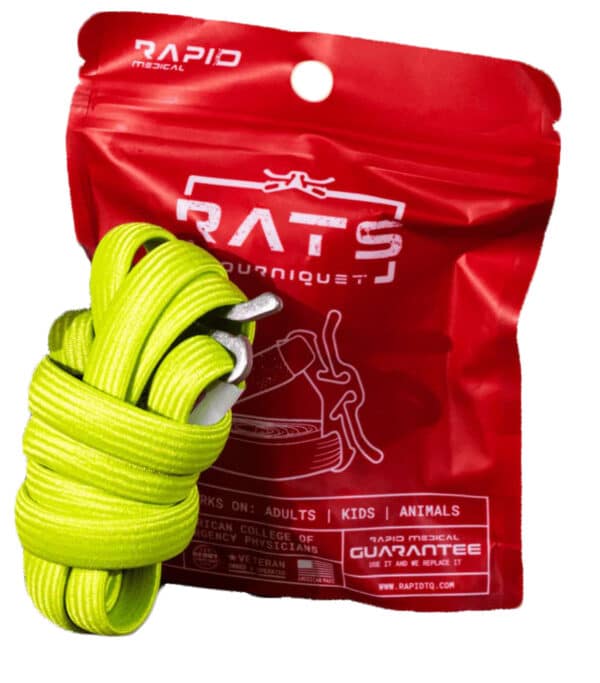 R.A.T.S. Tourniquet - Fluorescent Yellow - Servoxy Inc