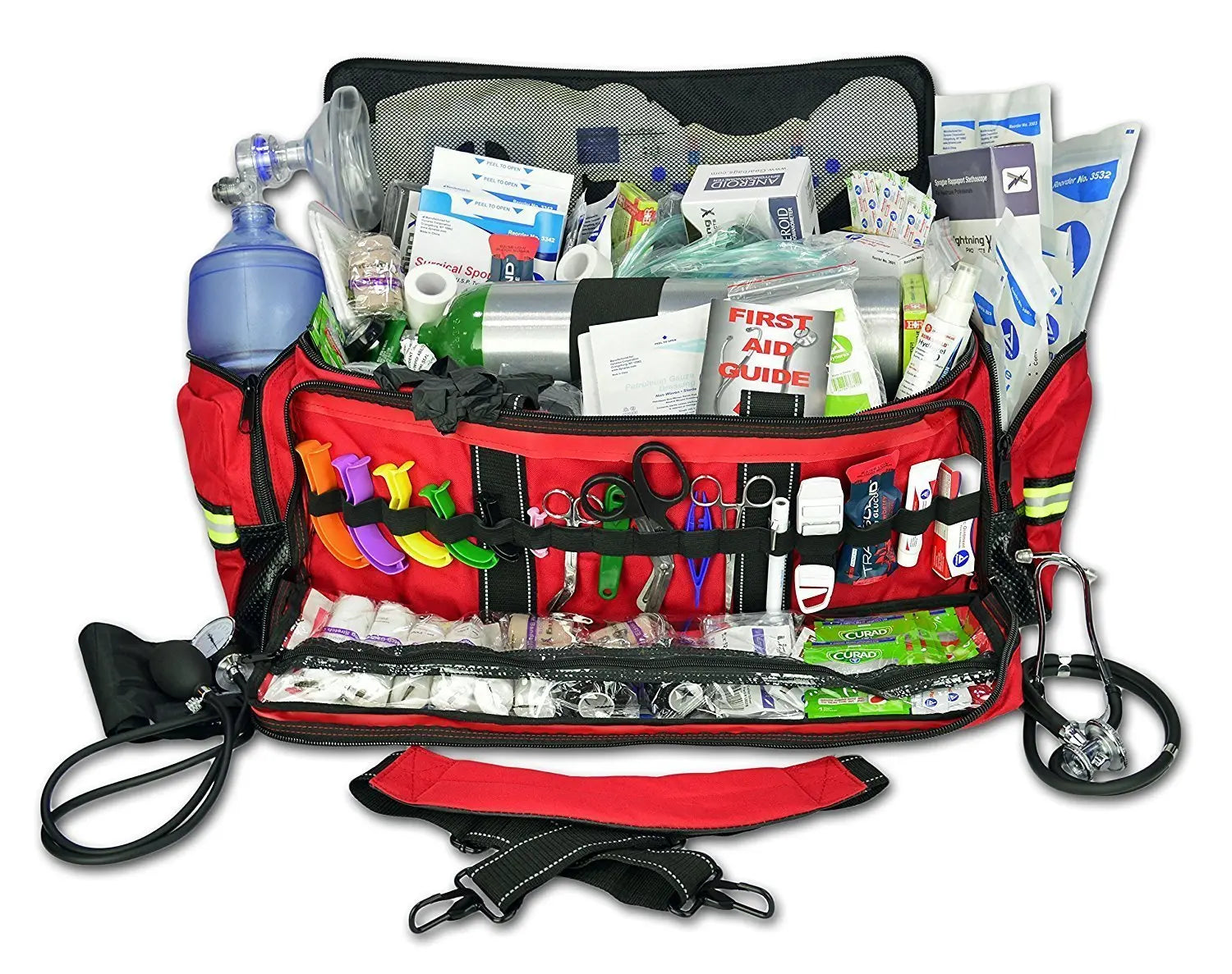 Lightning X Oxygen Trauma Medic First Responder Bag - Stocked - SERVOXY INC