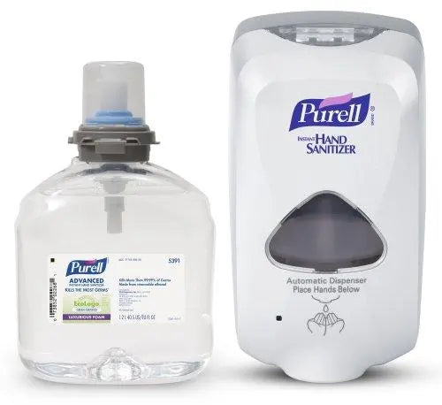 PURELL TFX Hand Sanitizer Dispenser Kit with 1200 mL Refill - SERVOXY INC