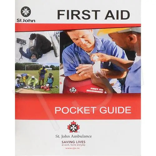 St. John Ambulance First Aid Guides - SERVOXY INC