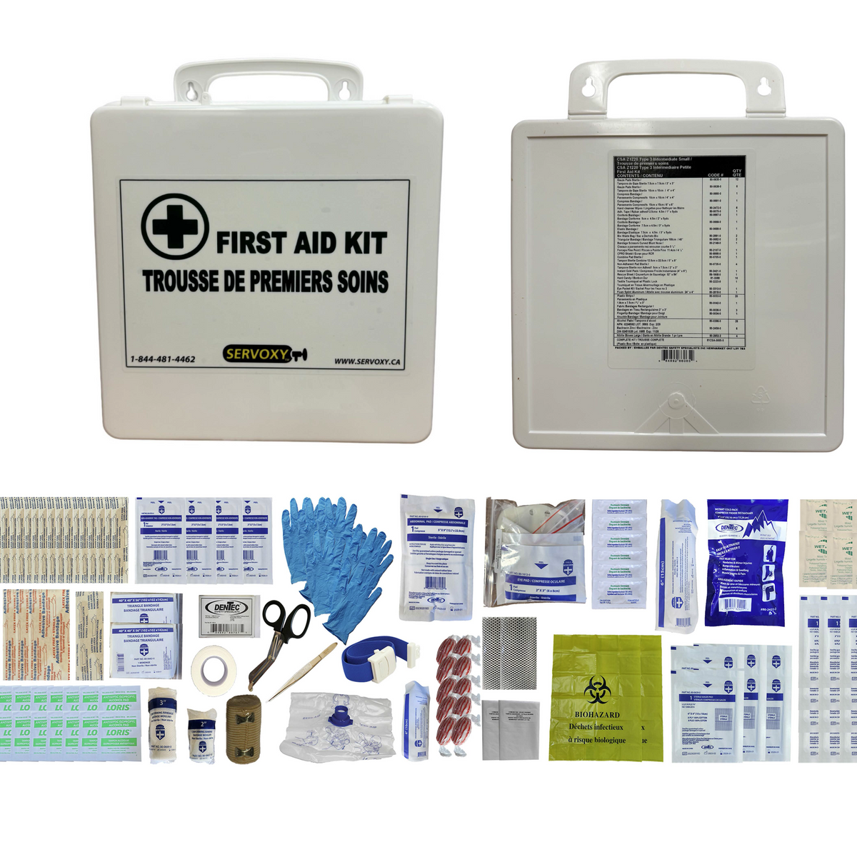 CSA Z1220-17 Type 3 Intermediate Small First Aid Kit | 24 Unit