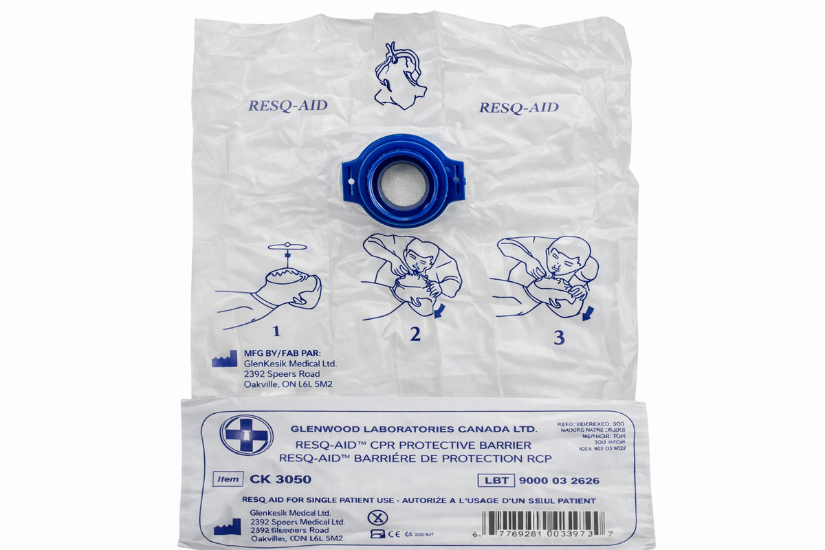 CSA Z1220-24 Type 2 Small First Aid Kit by Servoxy with first aid supplies for 2-25 workers, shown in a compact kit.
