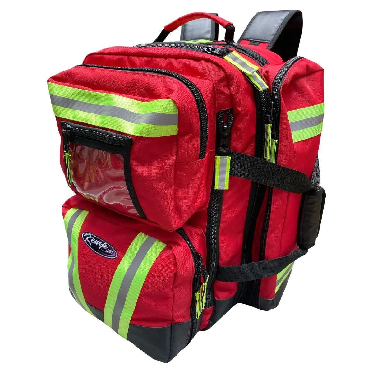 Kemp USA Ultimate EMS Backpack, Red - Servoxy Inc