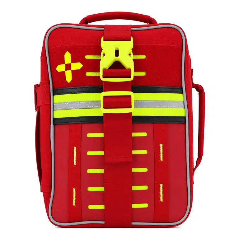 Large Soft Case First Aid Kit, Labeled Pockets LXFAK-SF-B+