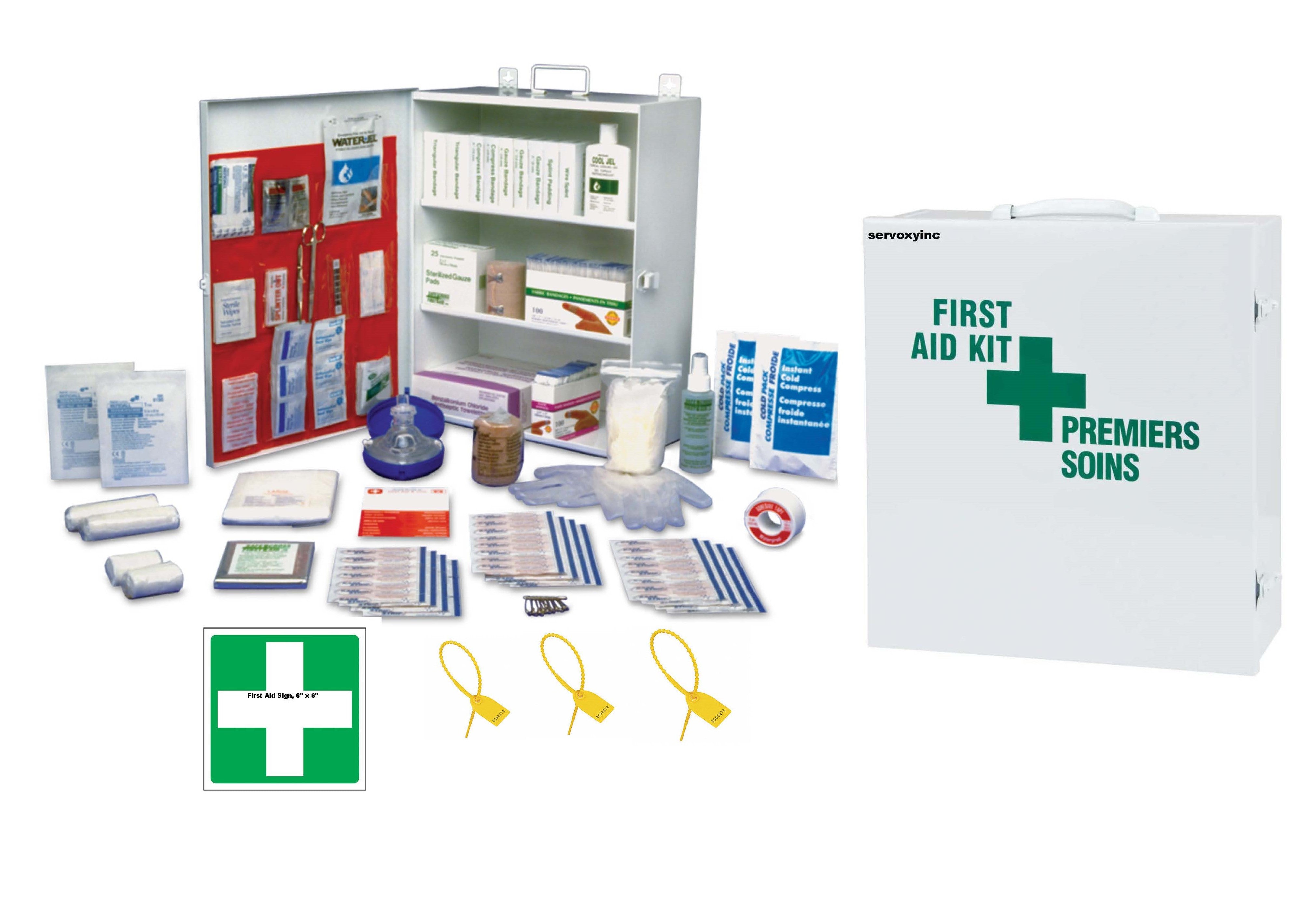 Canadian Workplace Standard First Aid Kit - SERVOXY INC