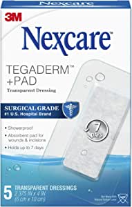Nexcare™ Tegaderm™ + Pad Transparent Dressing - SERVOXY INC