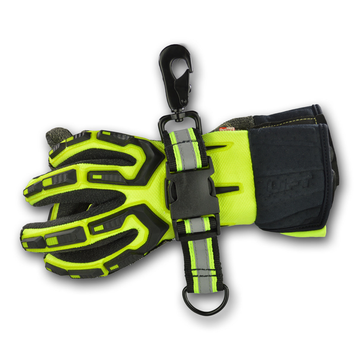 Heavy-Duty Firefighter Work Glove Strap w/ Reflective - SERVOXY INC