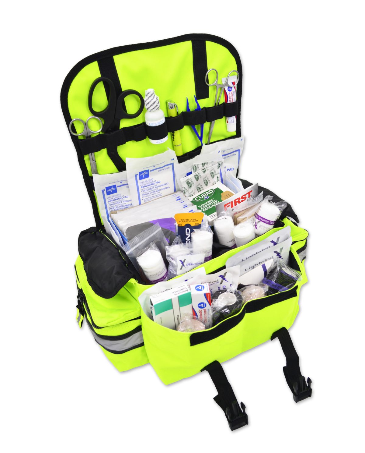 First Responder Trauma Bag w Fill Kit A Stoked - SERVOXY INC
