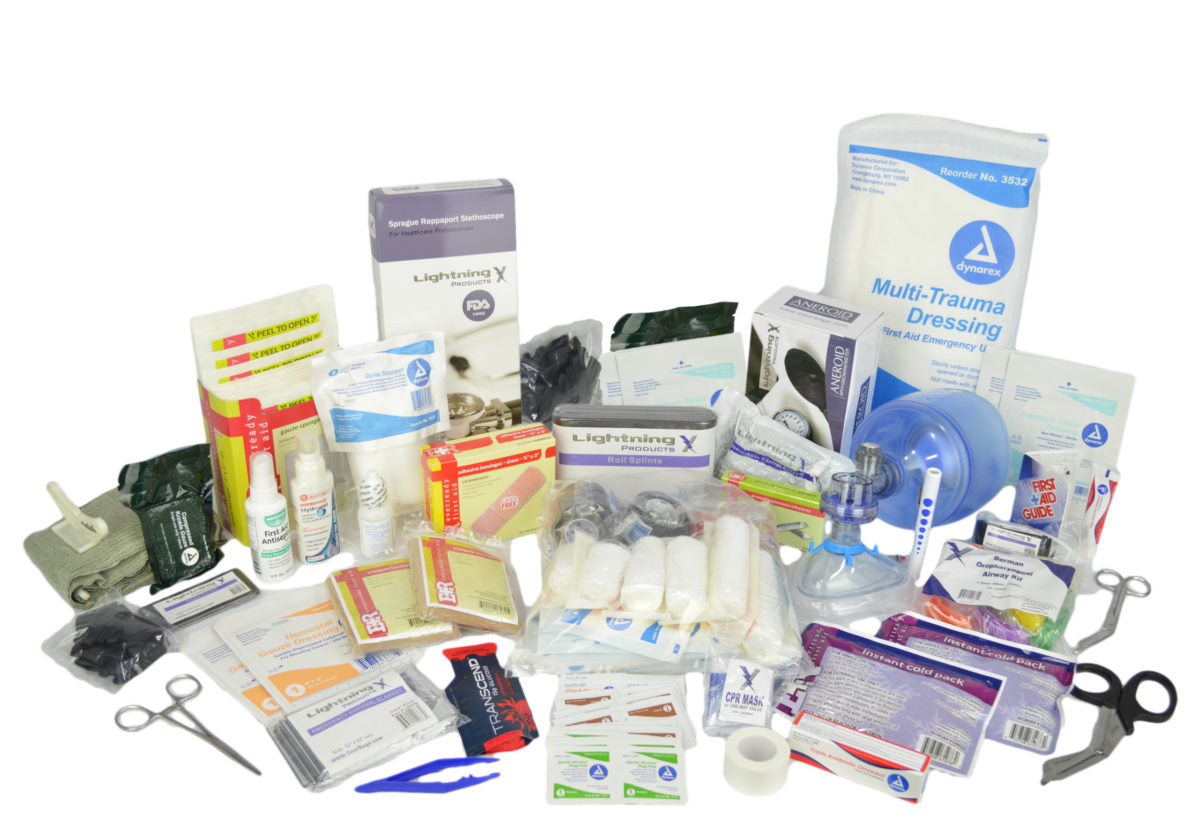 LXSMK-M - Premium Gunshot/IFAK Bleeding Control Kit - SERVOXY INC