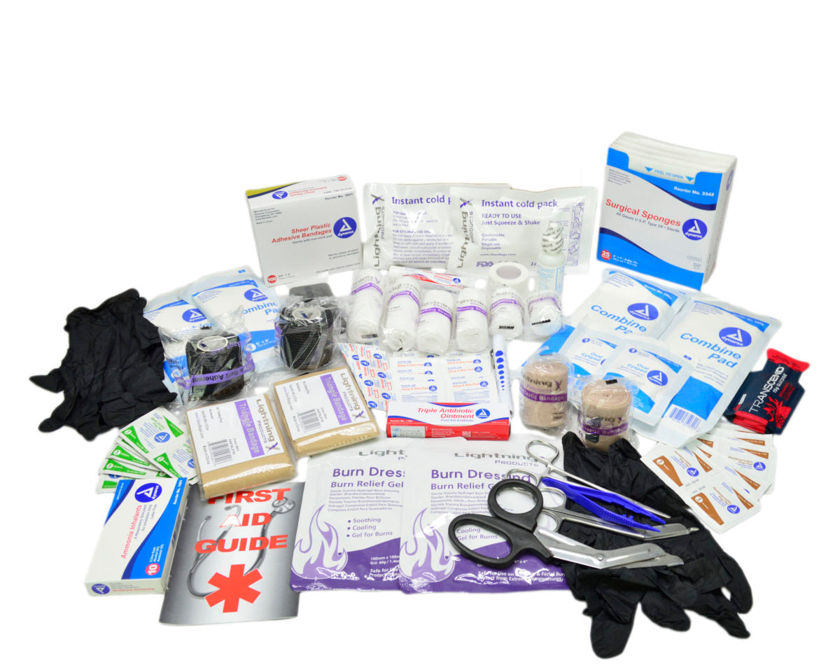Lightning X Premium Trauma MedSling Bag w Fill Kit A - SERVOXY INC