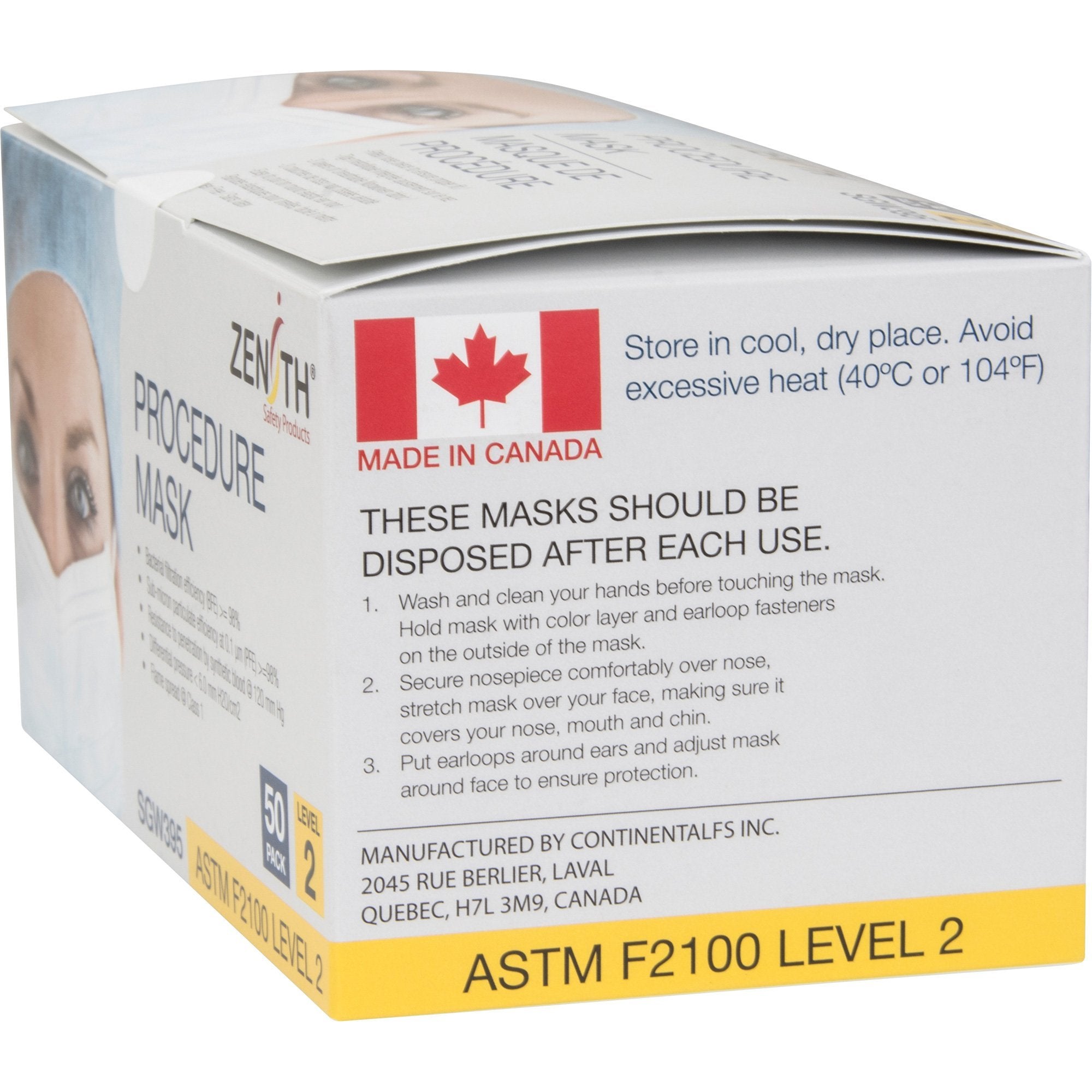 Disposable Procedural Face Masks - SERVOXY INC