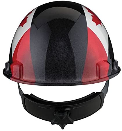 Dynamic Safety Hard Hat Helmet with Canada Flag - SERVOXY INC