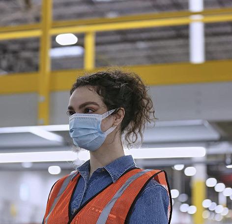 Ear Loop Face Masks 50 Pack Non-Medical - SERVOXY INC