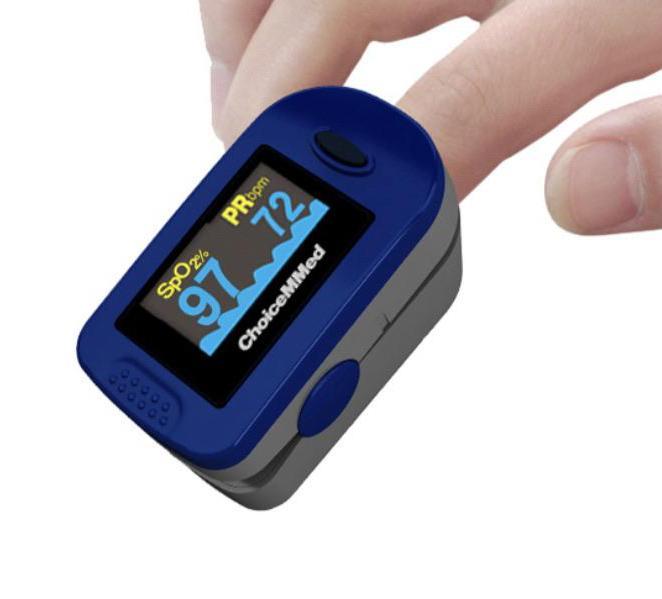 Finger pulse oximeter with LED display SpO2 Monitor - SERVOXY INC