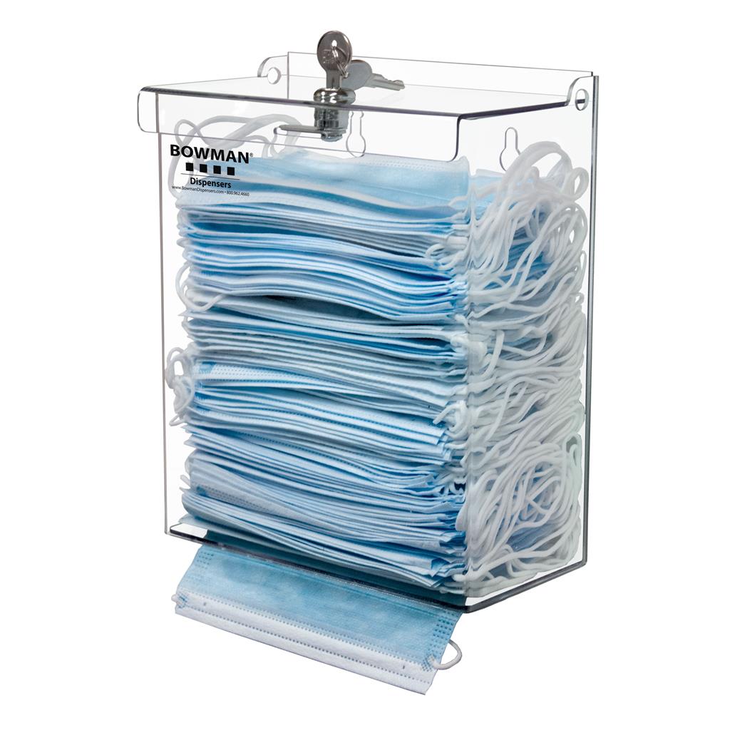 Face Mask Dispenser - Locking-Short - SERVOXY INC