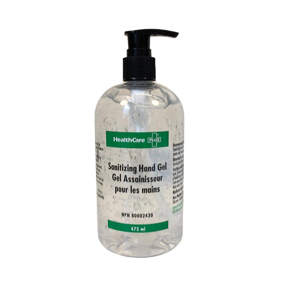 Hand Sanitizer Gel Pump Bottle - SERVOXY INC
