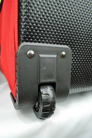 Lightning X Premium Turnout Gear Bag; Luggage Style w/ Wheels, Rigid Sides, Reinforced Bottom & Retractable Handle - SERVOXY INC