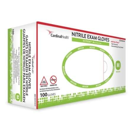 Nitrile Exam Gloves 100 Box Size Large - SERVOXY INC
