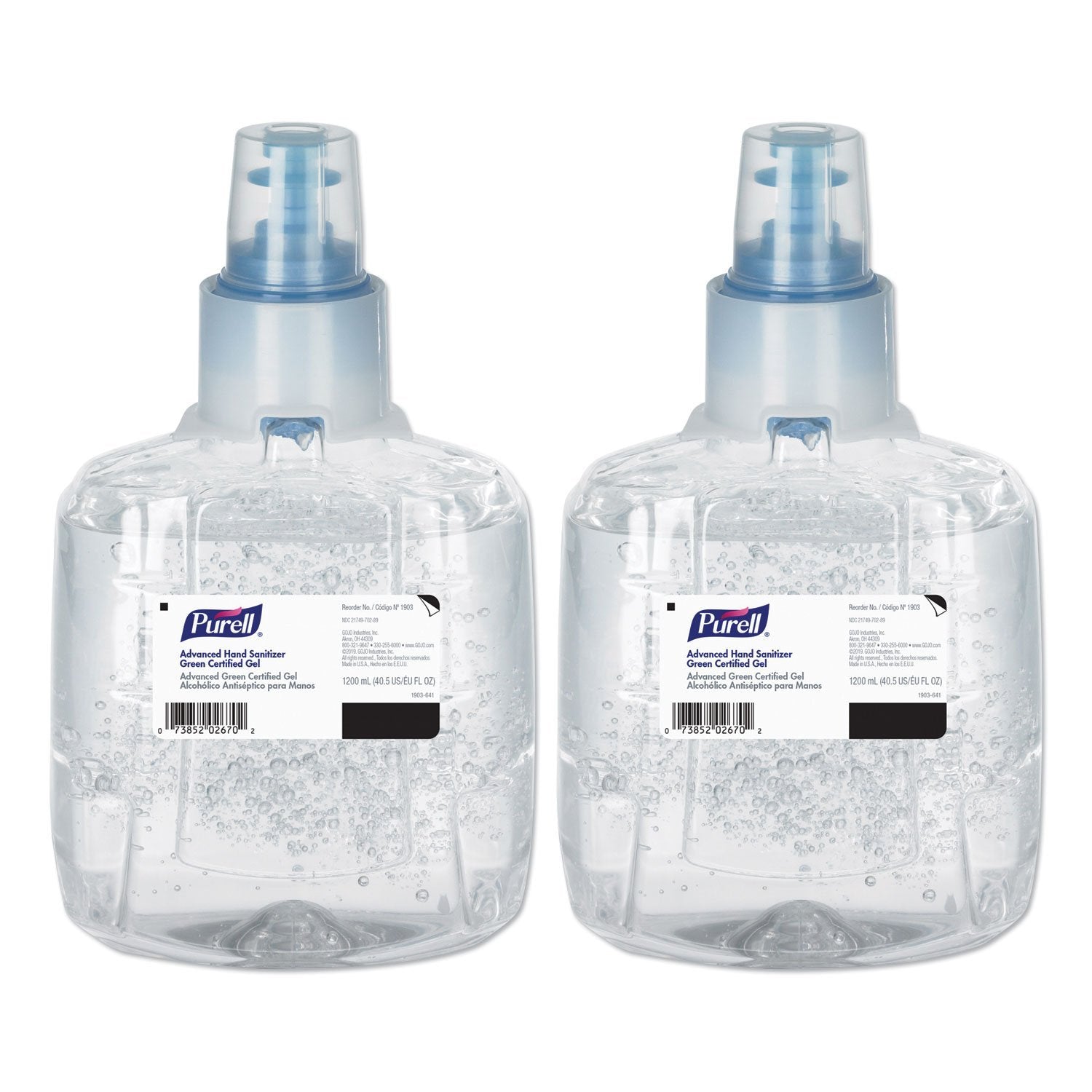 PURELL Advanced Hand Rub 1903-02 Refill for PURELL LTX-12™ Dispenser - SERVOXY INC
