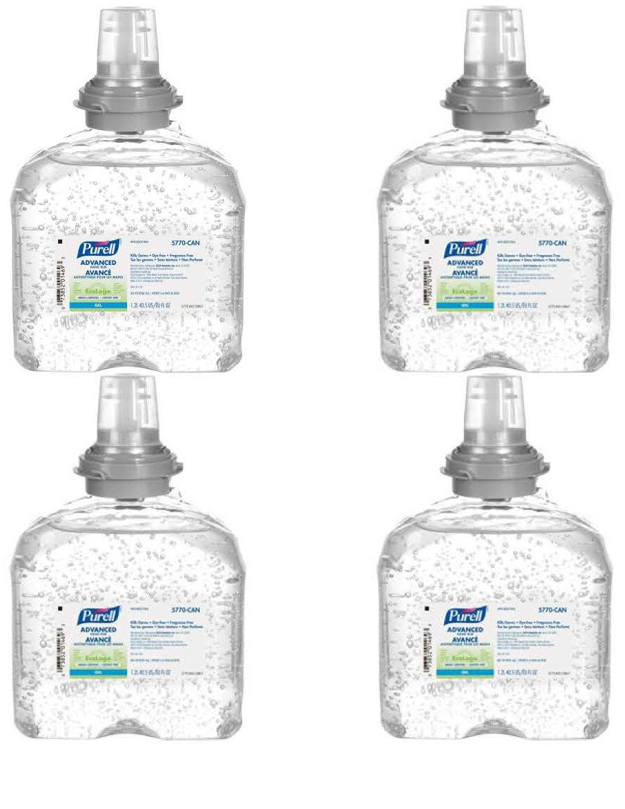 PURELL 5770-04-CAN TFX Advanced Hand Rub 4pack - SERVOXY INC