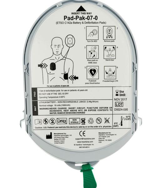 Samaritan AED Adult Pad-Pak (Battery & Pads) - SERVOXY INC