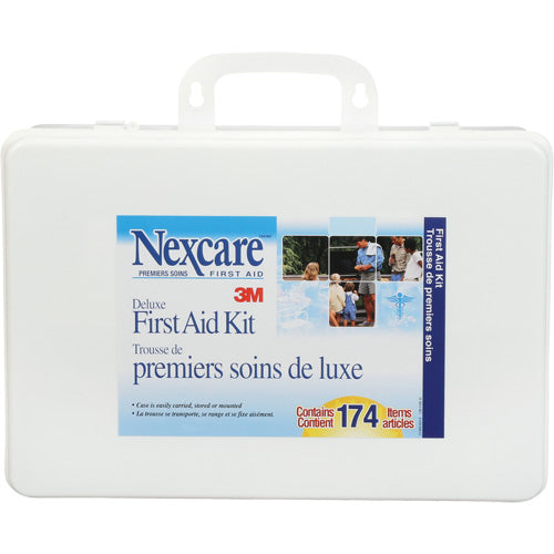 Nexcare™ Deluxe First Aid Kit, Class 2 Medical Device, Plastic Box Large - SERVOXY INC