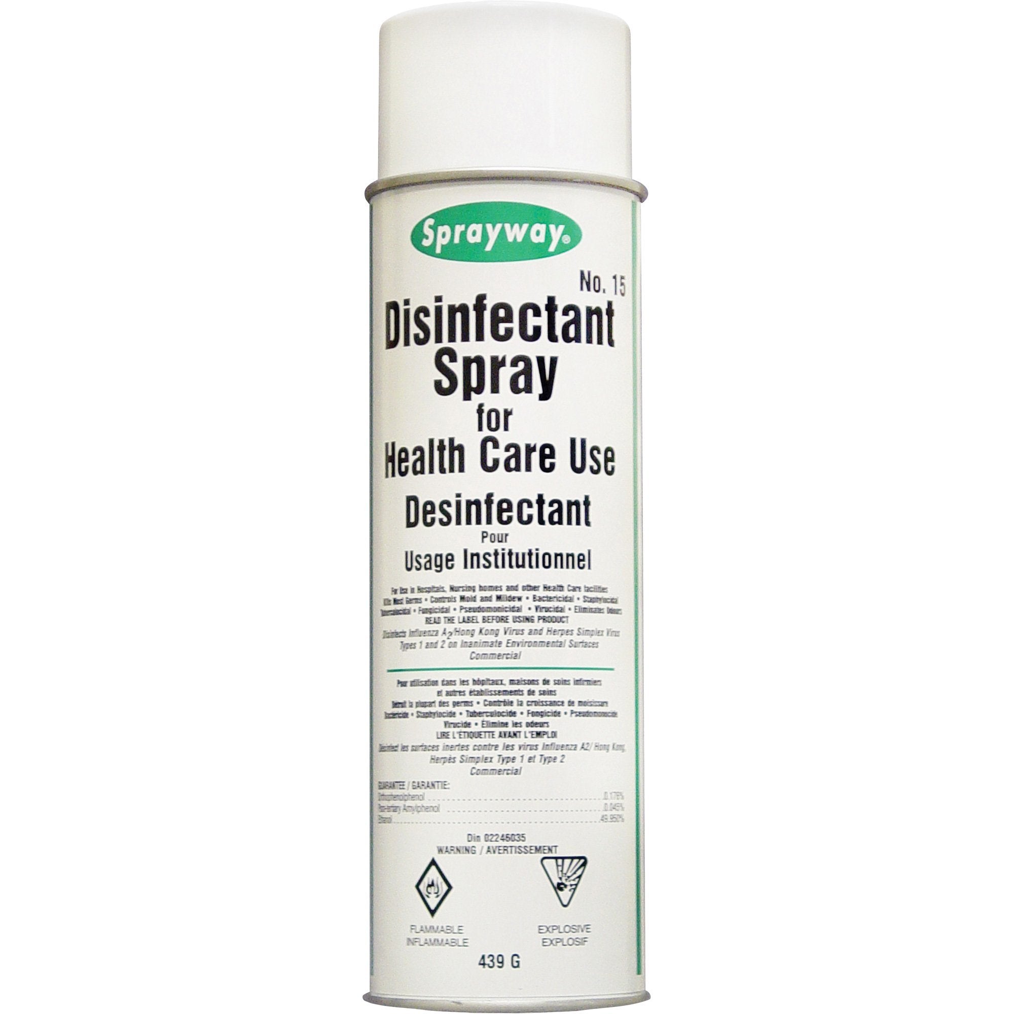 SPRAYWAY Disinfectant Spray - SERVOXY INC