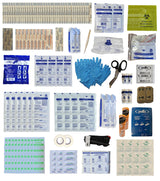 CSA Z1220 Type 3 Intermediate First Aid Kit Contents – Bandages, Gloves, Tourniquet, CPR Shield, Gauze, and Medical Supplies in Bulk Pack
