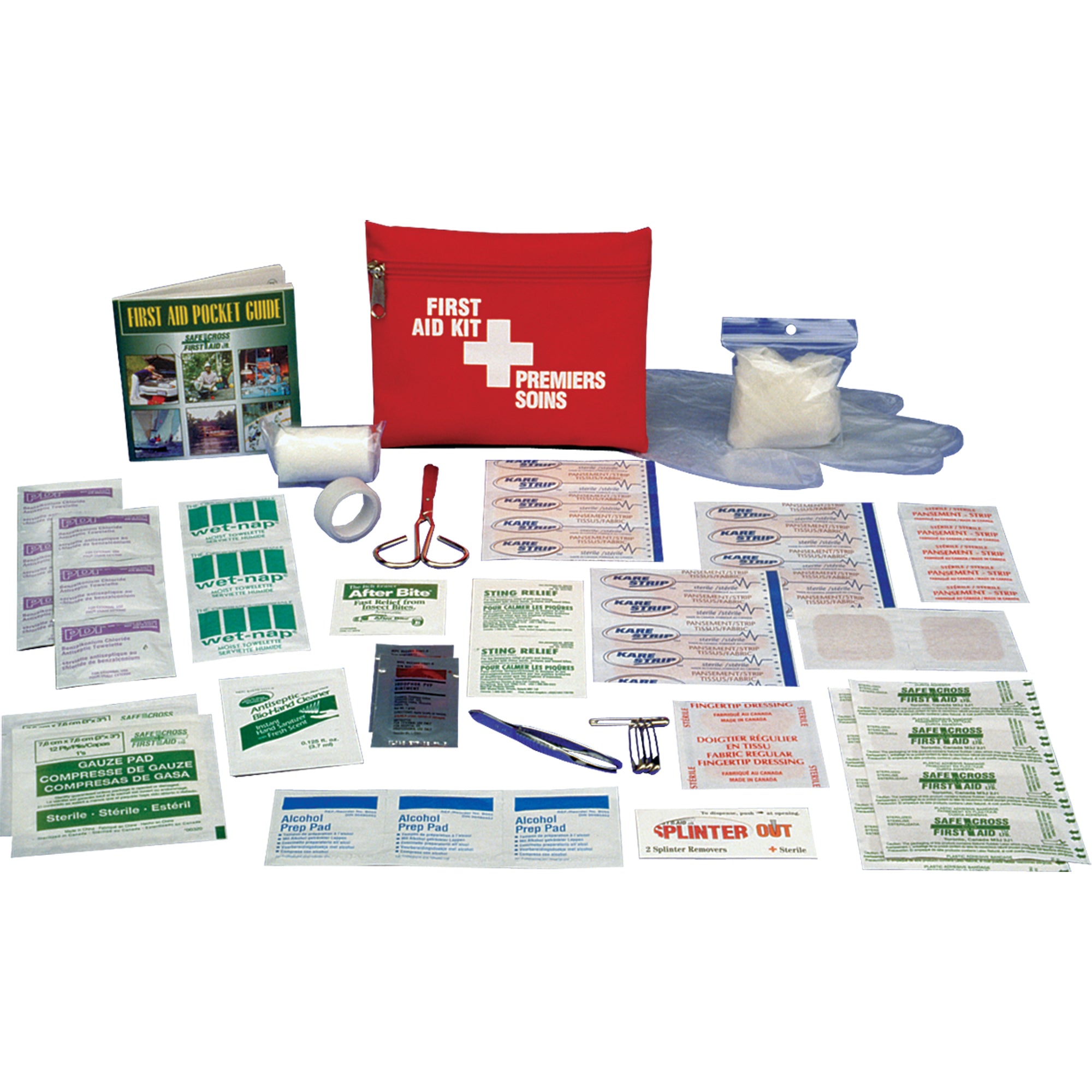 First Aid Kit, Class 1 Medical Device, Belt Pouch