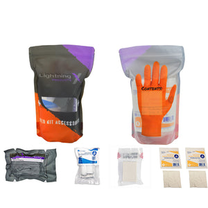 Pack de recharge de base pour le contrôle des hémorragies pour trousse de premiers secours