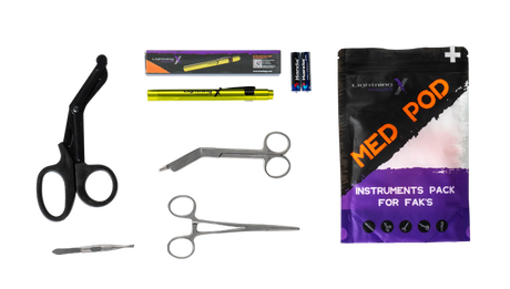 Med Pod | Instrument Refill for First Aid Kit - Servoxy Inc