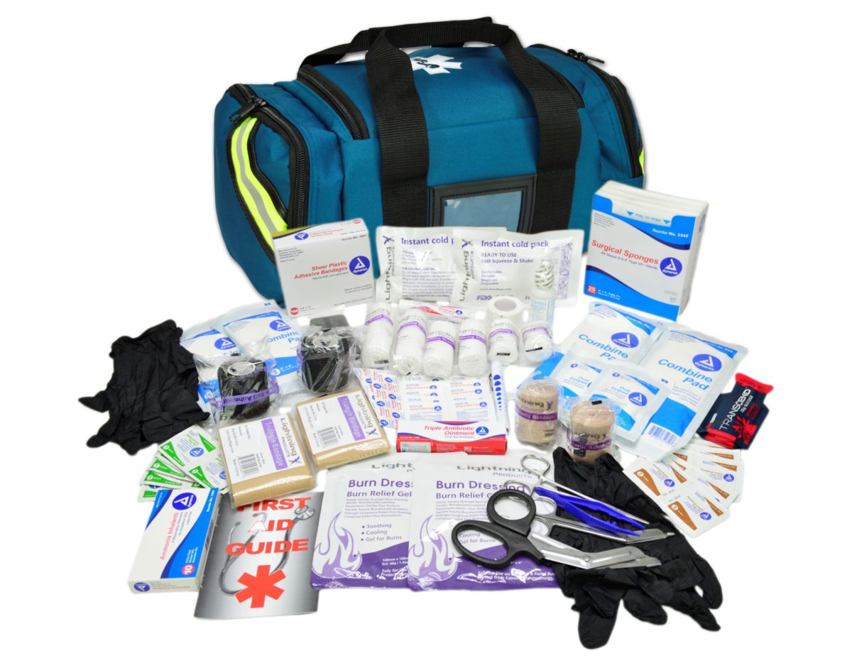 Lightning X Compact First Responder Bag w/ Basic Fill Kit | MB10-SKA - SERVOXY INC