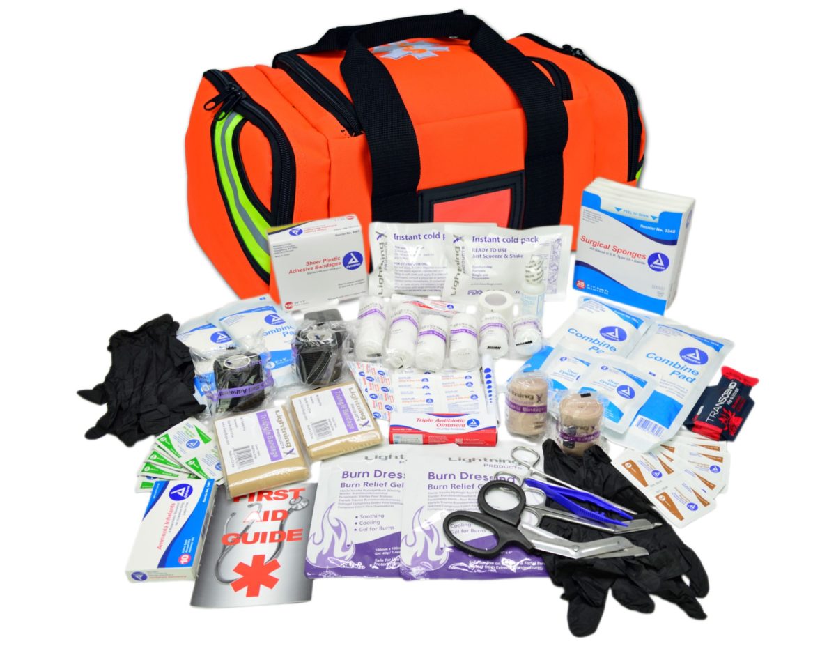 Lightning X Compact First Responder Bag w/ Basic Fill Kit | MB10-SKA - SERVOXY INC
