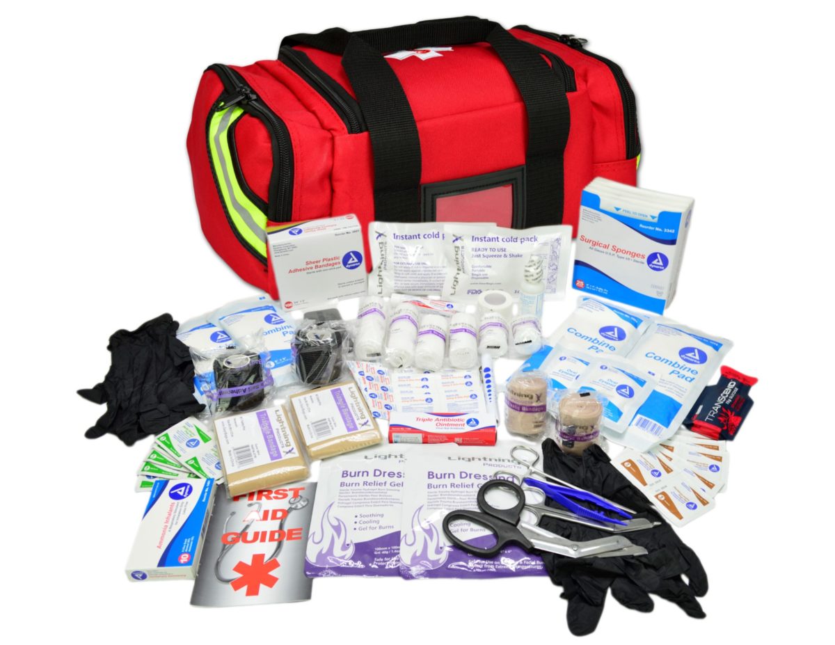 First Responder Bag with Fill Kit - Compact, Fully Stocked MB10-SKA ...