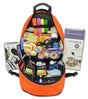 Lightning X Products Special Events EMT backpack with trauma bag and standard fill kit, featuring organized compartments and durable design.