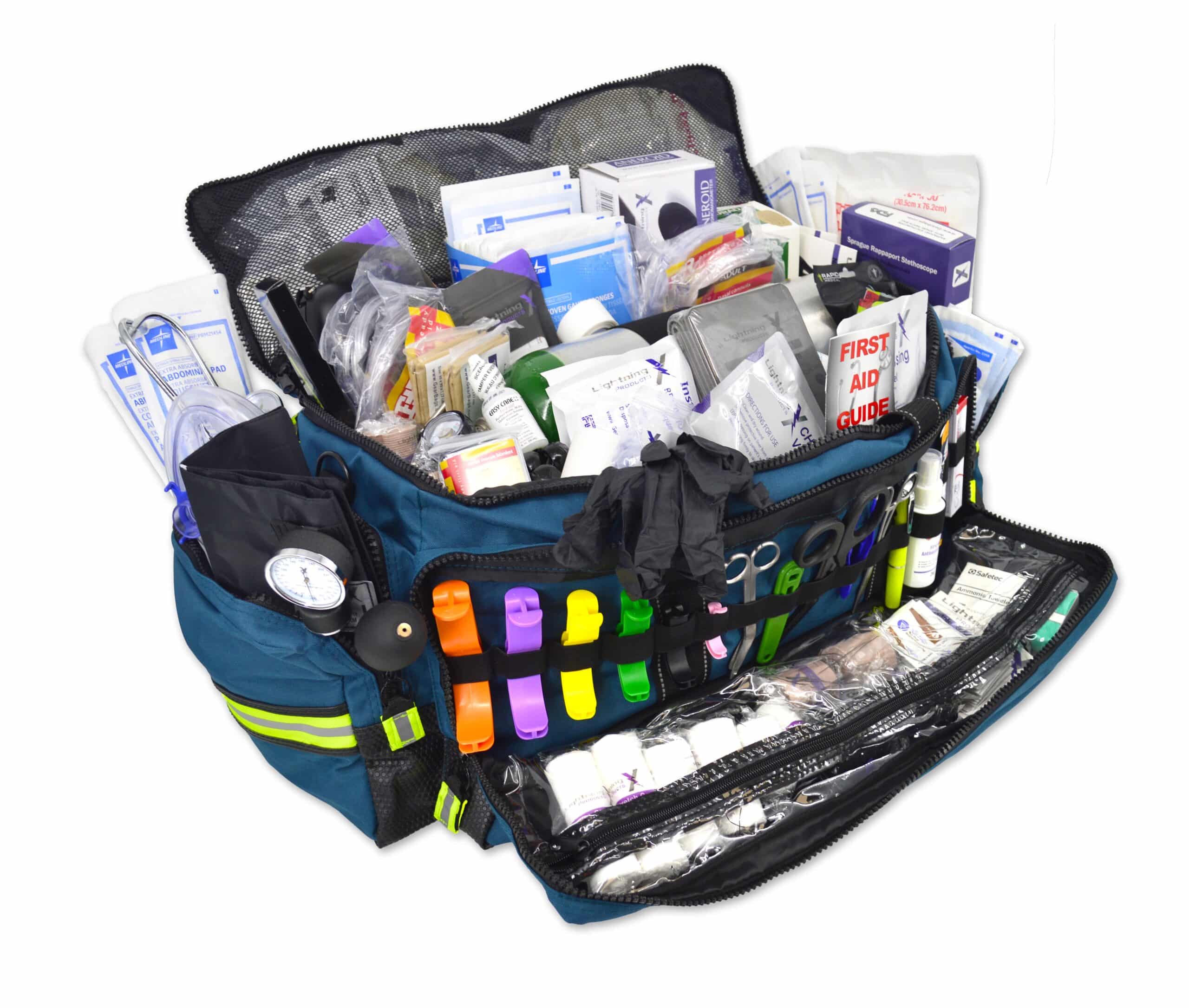 Lightning X MB50 Large EMT Trauma Bag w/ Advanced Fill Kit F