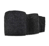 Black woven Bandage on a white background