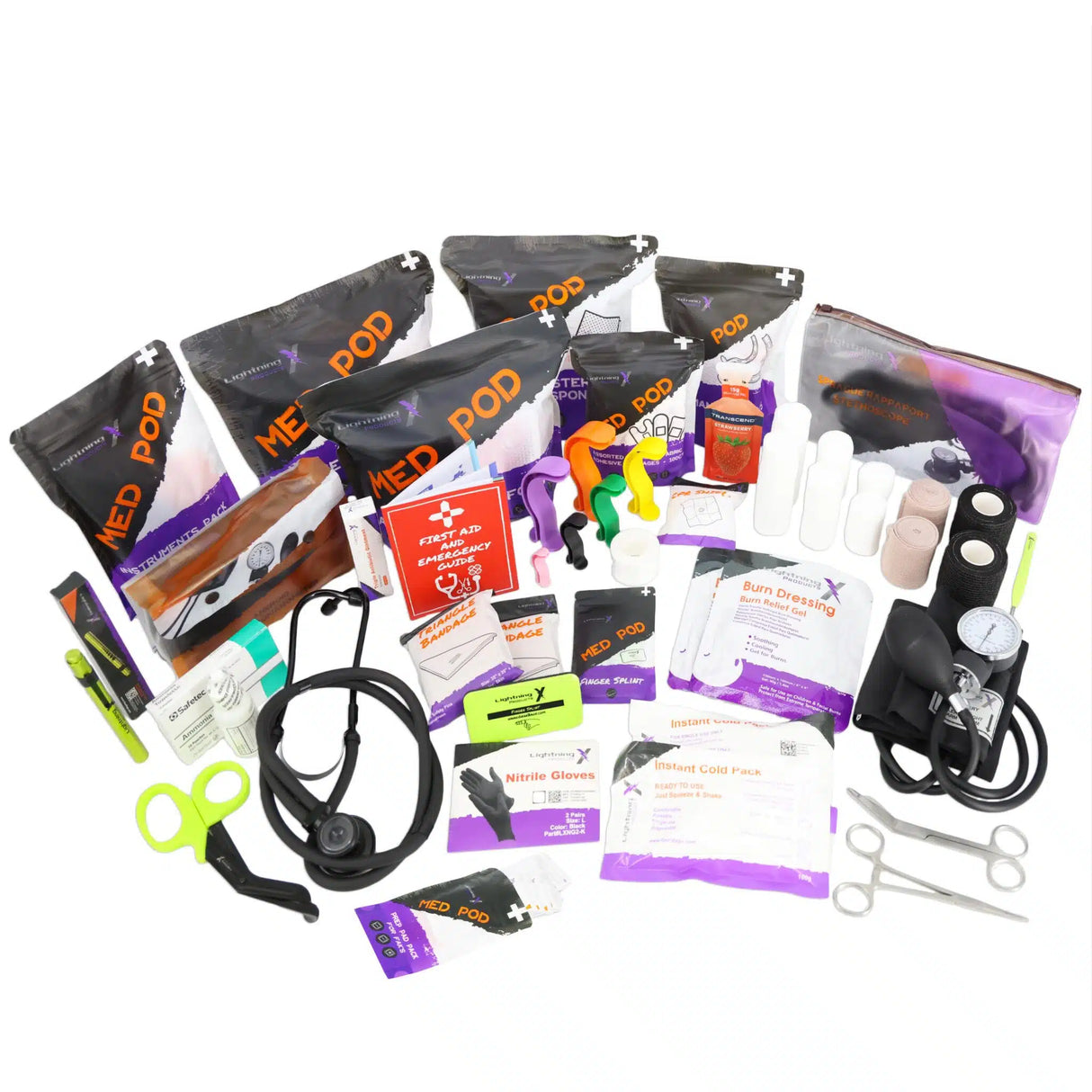 Sac EMT de taille moyenne LXMB25-SKB avec kit de remplissage B