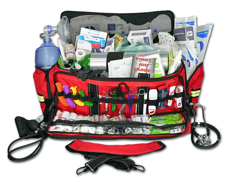 Lightning X Oxygen Trauma Medic First Responder Bag - Stocked - SERVOXY INC
