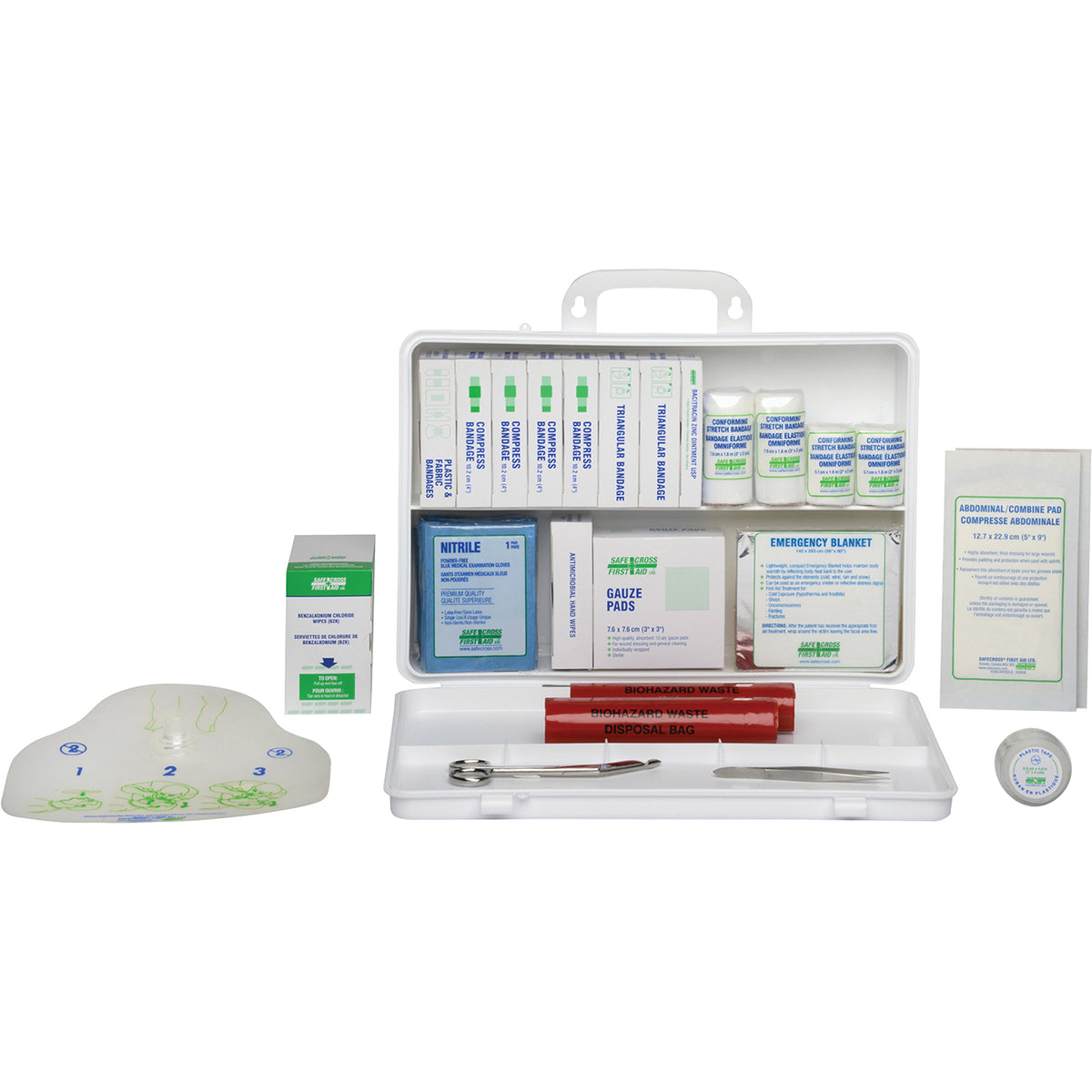 Workplace First Aid Kit Type 2, Basic, Medium, (26-50 Workers), Refill ...