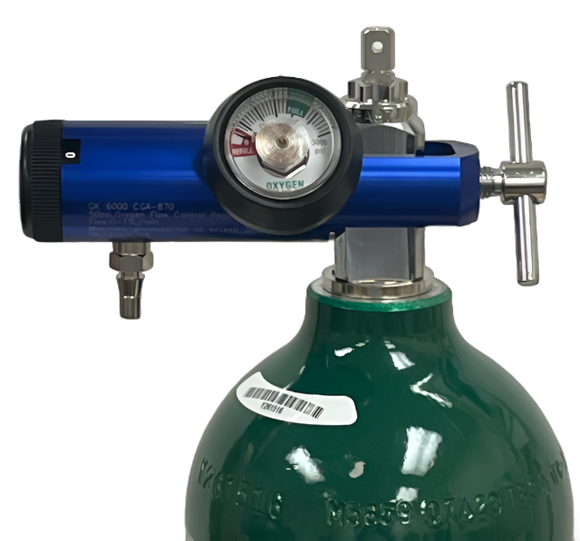 Brass / Aluminum Adjustable Oxygen Therapy Regulators - SERVOXY INC