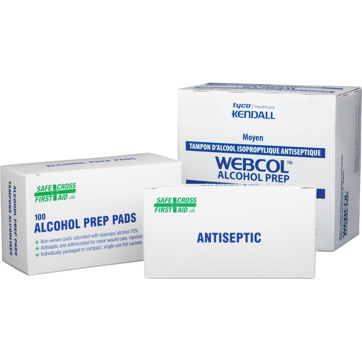 Alcohol Swabs, Towelette, Antiseptic -200 per box - Servoxy Inc
