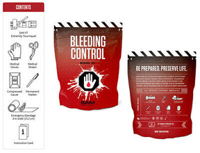 SAM Medical Bleeding Control Kit with IFAK Pouch - SERVOXY INC