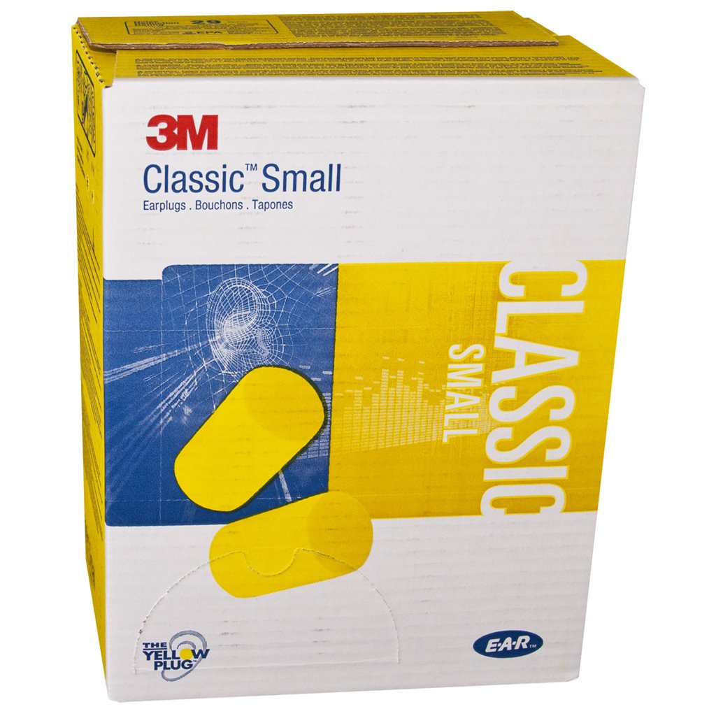 E-A-R™ Classic Earplugs, Pair - Pillow Pack, Small - SERVOXY INC