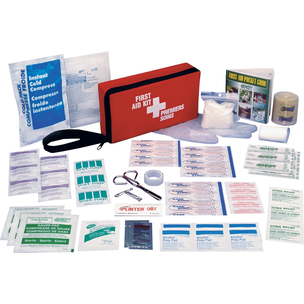 General-Purpose First Aid Kits, Class 1 Medical Device, Nylon Bag - SERVOXY INC