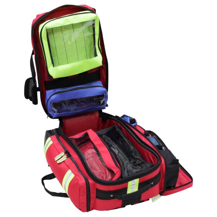 Kemp USA Ultimate EMS Backpack, Red - Servoxy Inc